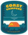 Coast Campers 3" Sticker