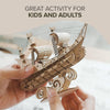 Sailing Ship – Laser-Cut Wooden 3D Puzzle