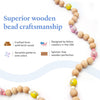 Unfinished Wooden Beads – 1¼” Round- 3/8" Hole