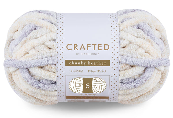 Chunky Heather Yarn | 7oz/200g | Super Bulky #6