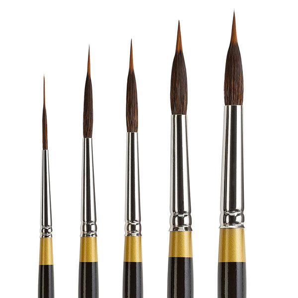 Original Gold® 9035 Round Needle Point Brush Set - 5 pcs
