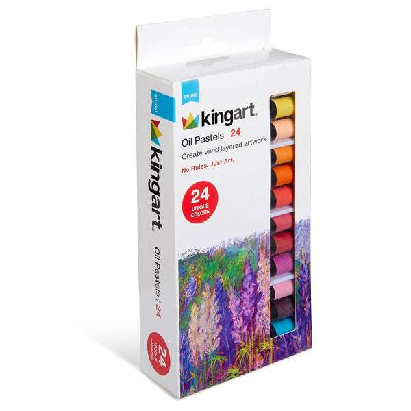 Oil Pastels - 24 Colors