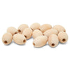 Wooden Oval Beads