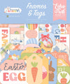 Bunnies And Baskets Frames & Tags