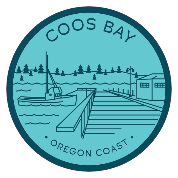 Coos Bay 3.25" Sticker