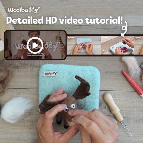 Octopus Needle Felting Kit – DIY Wool Craft Gift