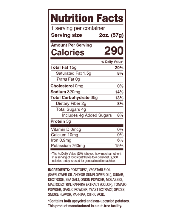 Uglies 2oz Bar-B-Que Kettle Cooked Potato Chips