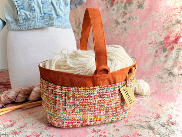 Daphne Caddy– Knitting and Crochet Organizer Project Bag