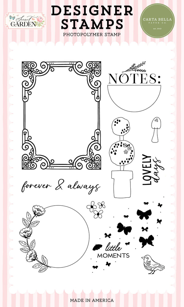 Secret Garden: Little Moments Stamp Set