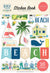 Beach Town Sticker Book