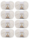 Chunky Chenill Yarn | 8oz/227g | Jumbo #7 | Pack of 8