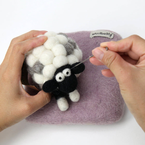 Small Wool Felting Mat – 5 × 5 × 1.5 in