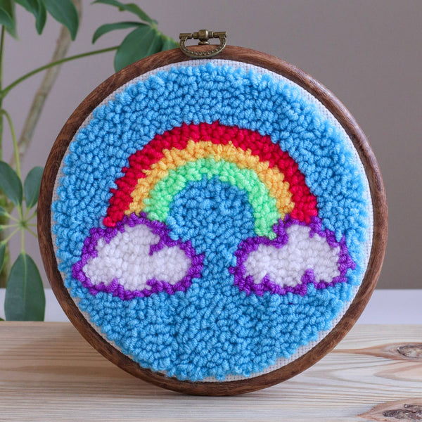 Over The Rainbow Punch Needle Kit