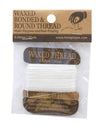 MULTI-PURPOSE 0.45MM WAXED BONDED ROUND POLY THREAD CARD