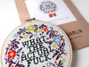 What the Actual Fuck Cross Stitch Kit