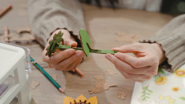 Sunflower - 3D Wooden Flower Puzzles