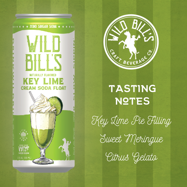 Key Lime - Zero Sugar Soda - 12oz Can