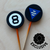 *Exclusive* Knitting Needle Point Protector Magic 8 Ball