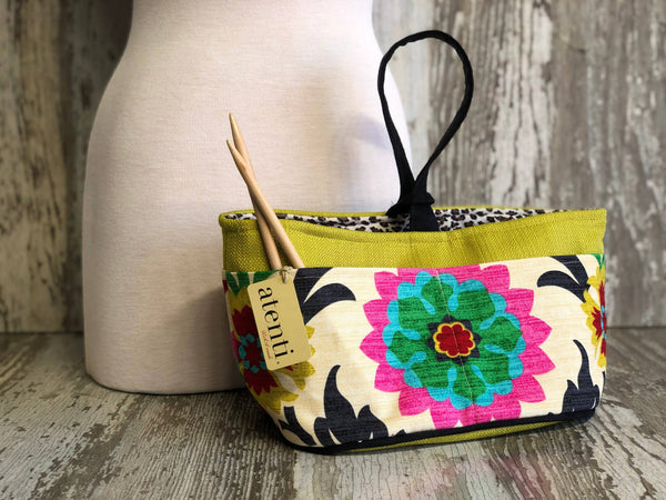 Santa Maria Caddy – Knitting and Crochet Organizer Project Bag