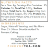 Coconut Sugar 0.5oz Glass Jar