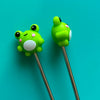Frog Knitting Needle Point Protectors