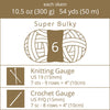 Arctic Twist Yarn | 10.5oz/300g | Super Bulky #6