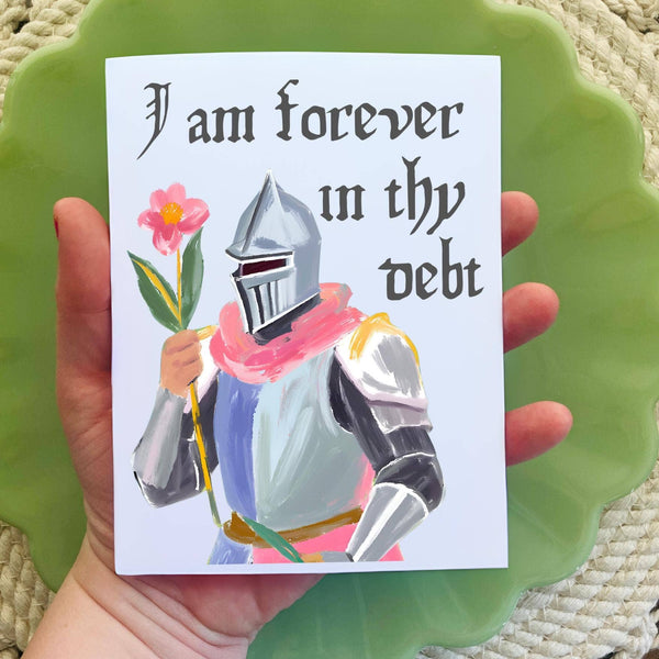 Medieval Thank You Card