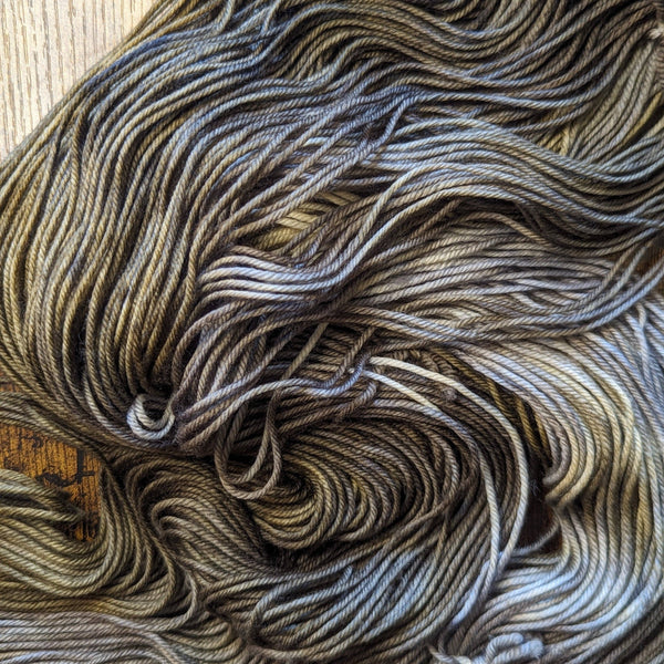 Hephaestus - Hand-Dyed Merino Yarn - Briar Patch Fibre Co