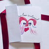 Eternal Love Ghost Greeting Card