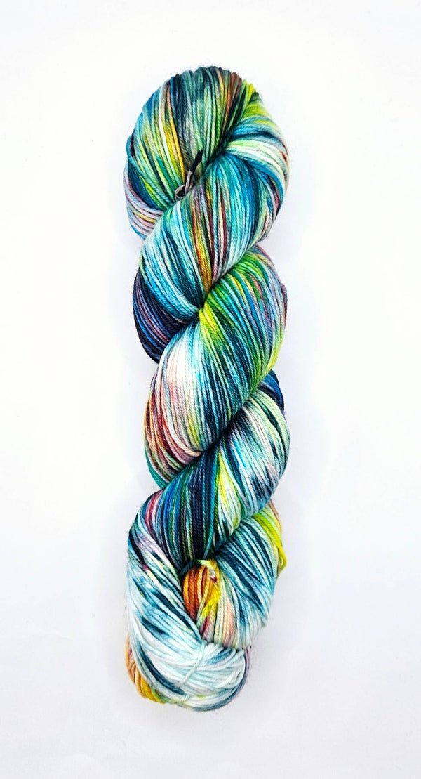 Calypso - Hand-Dyed Superwash Merino Yarn - Jadawoo Designs