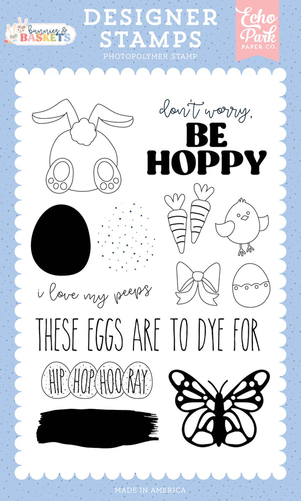 Bunnies And Baskets: To Dye For Stamp Set