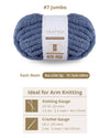 Chunky Chenill Yarn | 8oz/227g | Jumbo #7 | Pack of 6