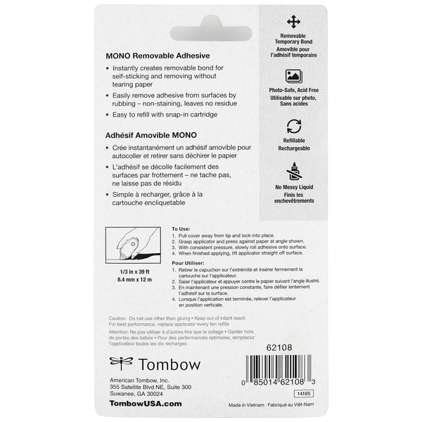 MONO Removable Adhesive Applicator