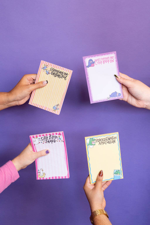 Organized Pigeon Notepad