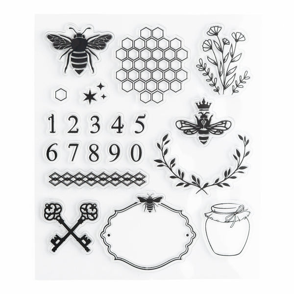 Keeper of Bees Acrylic Stamps