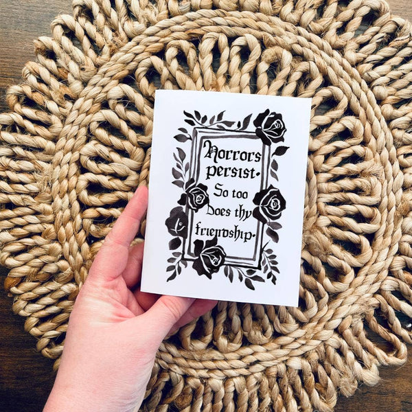 Gothic Friendship Card