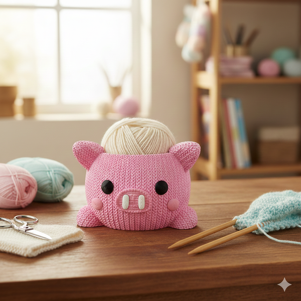 Pig Yarn Bowl