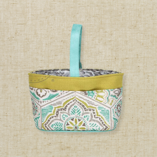 Amalfi Caddy– Knitting and Crochet Organizer Project Bag