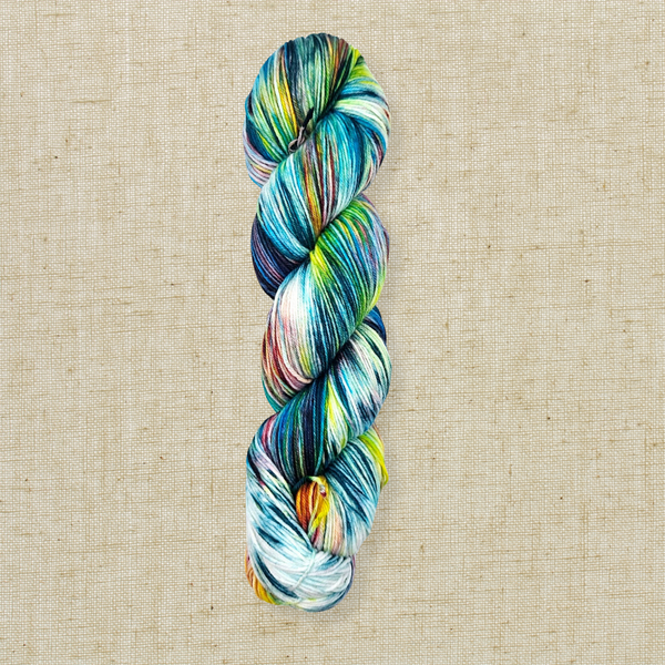 Calypso - Hand-Dyed Superwash Merino Yarn - Jadawoo Designs