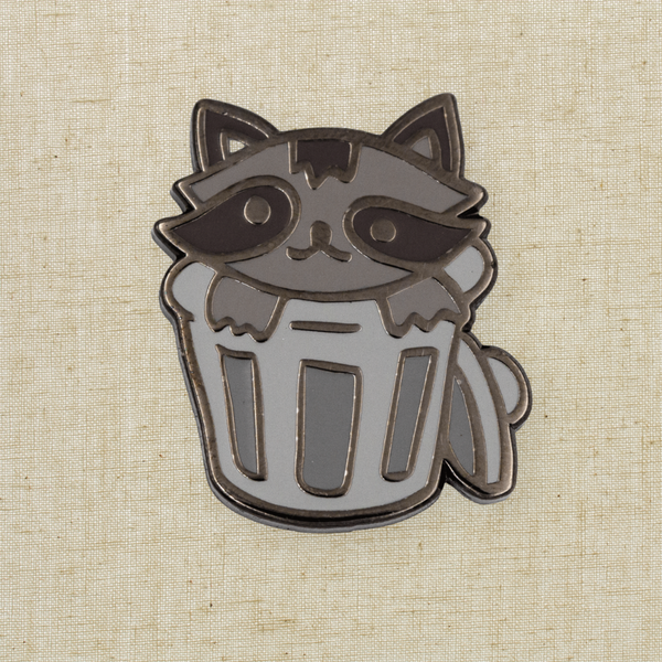Raccoon Enamel Pin