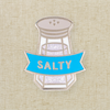 Salty - Enamel Pin
