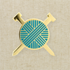 Yarn Ball Enamel Pin
