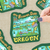 Oregon Map Vinyl Sticker