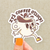It's Coffee O'Clock Vinyl Sticker