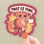 This Is Fine Vinyl Sticker
