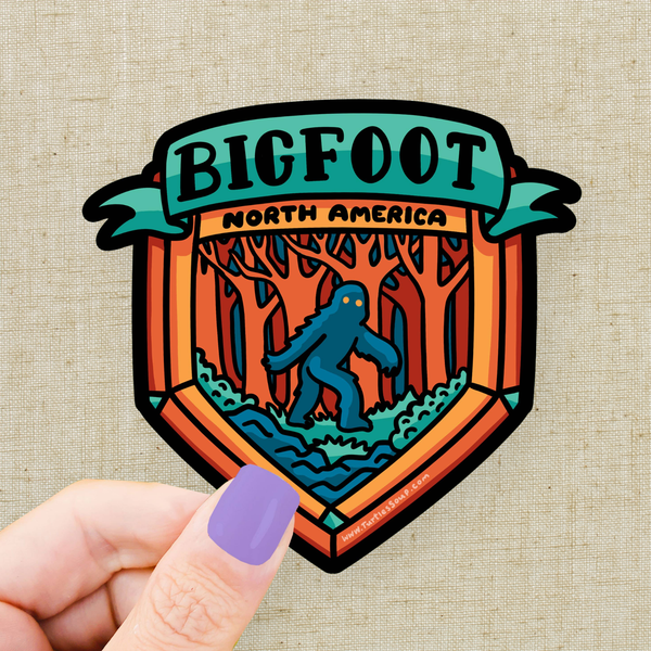 BigFoot Vinyl Sticker