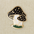 Cosmic Mushroom Pin
