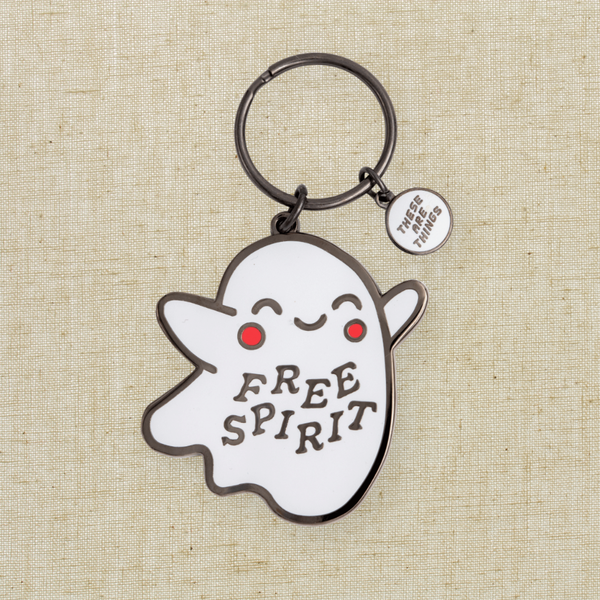 Free Spirit Enamel Keychain