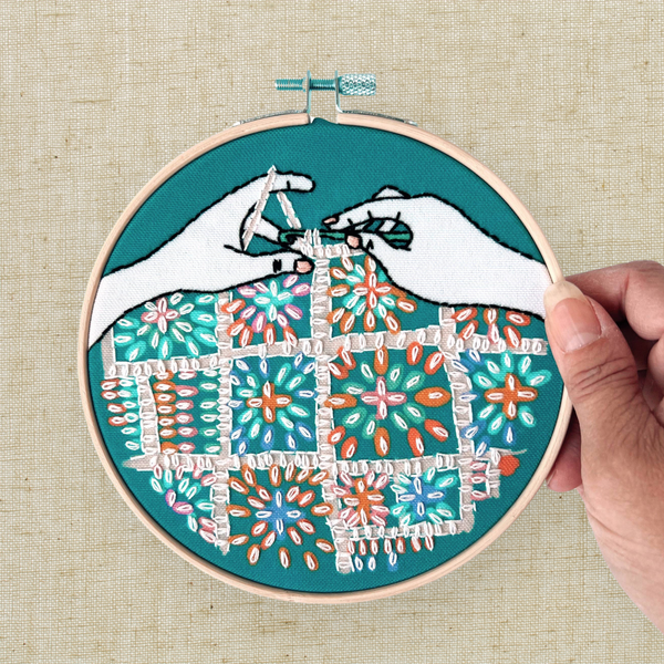Crochet Embroidery Kit