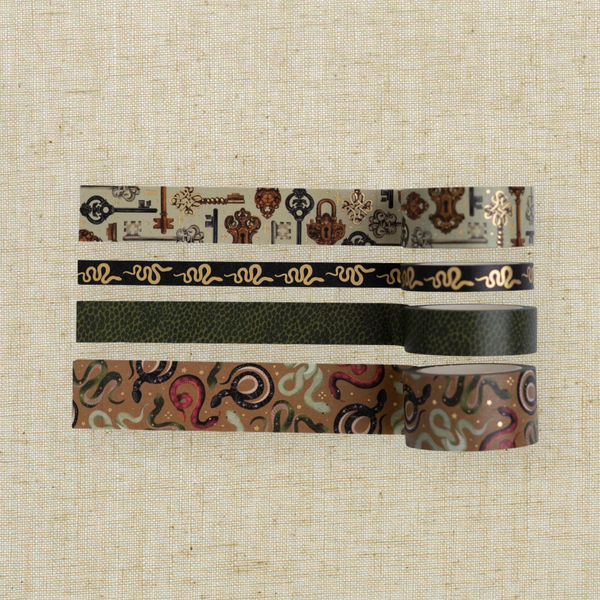 Coiled Key Washi Tape Set